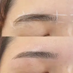 [メンズも歓迎♪美眉毛アイブロウWAX]骨格診断付きスタイリング/毛量調整/間引き/仕上げメイク込み　¥5500