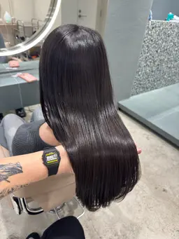 髪質改善トリートメント+カラー