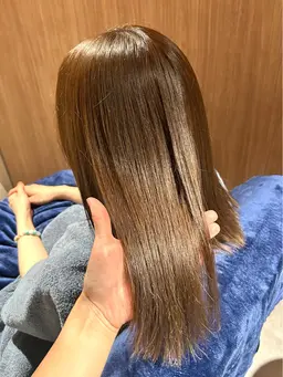 【🌿ワンカラーのみ🌿】オーガニックカラー➕髪質改善成分配合&中間トリートメント込み