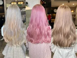 【人気のダブルカラーデザイン】ミルクティー、ホワイト、シルバーカラー、ペールカラー