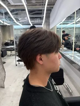 【眉毛カット付】メンズカット