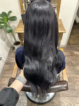 🎀1番人気🎀艶髪ワンカラー✨＋トリートメント【ロング料金無し】