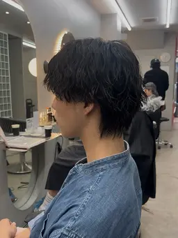 ⚽️メンズ⚽️カット+パーマ+トリートメント