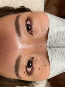 ボリュームまつ毛Cカール💠ミニモ限定💠人幹細胞美容液のコート仕上げです。Cカール出来にくい方。補足説明を見て下さい↓