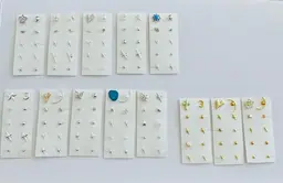 耳ツボジュエリー10粒固定デザイン