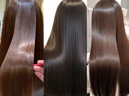 【春にぴったり☘️】カット+艶髪ストレートパーマ¥20000