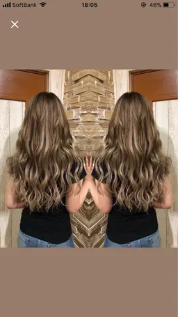 ✨高級人毛100%✨編み込みエクステ🎀100g 最大50本🌈