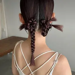 朝限定！アップ、ダウンスタイルヘアセット✨💝