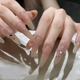 2本ストーンパーツ付け放題or持ち込み →5080「しっかりケア+美フォルム込」