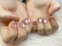 【シンプルネイル】マグネット・フラッシュ