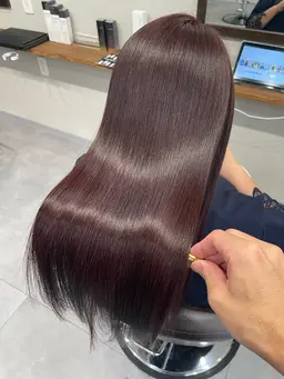 【✨️髪質改善カラー✨️】髪質改善メテオカラー+3STEPトリートメント