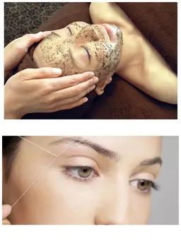 REVIハーブピーリングと美眉スレッディングで、産毛なしの美肌美眉へ❣️あなたの第一印象が変わります!眉カット込み!