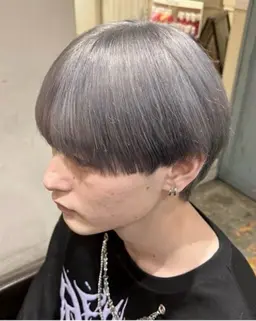 《ミニモ限定》メンズカット➕タブルカラー➕トリートメント【メンズカット・ケアブリーチ・ハイトーン・ブリーチ】