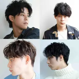 メンズカット＋ナチュラルセットで垢抜けヘアに