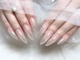 🤍平日限定🍑(オフ・ケア込み) 【持ち込みOK】ハンド 90分アートコース🫧🤍