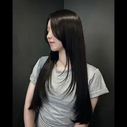 ✂︎ レイヤーカット + 透明感カラー ˖˚˳⌖