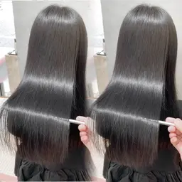 縮毛矯正🪄◝✩【1年以内にかけた方限定】‼️美髪縮毛矯正+カット+内部補修トリートメント🎀高濃度ナノスチーム付き♡