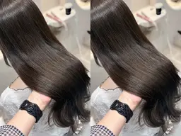 【透明感・高発色重視の方👀】🩷ブリーチなしN.カラー＋持続型内部補修トリートメント付き🩷