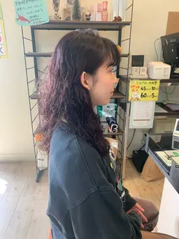 🧶カット+パーマ🍊