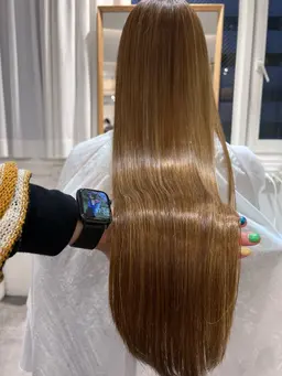 髪質改善 トリートメント+超音波アイロン付き✨