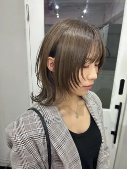 🎨【ダメージが気になる方へのヘアカラー】N.ケアカラー+トリートメント