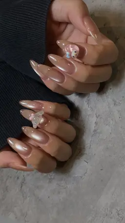 10本長さ出し❣️マグネットorフラッシュorワンカラーorグラデ🎀