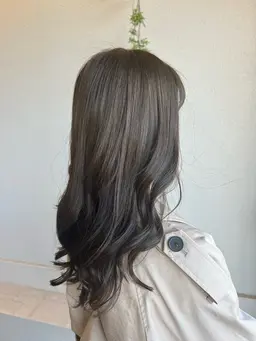 小顔補正カット➕髪質改善カラー➕つるりんちょケア➕ナノバブルケア