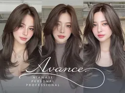 【期間限定価格クーポン】似合わせカット×天使の艶カラー×内部補修うる艶トリートメント付き《#メンズカットも大人気》