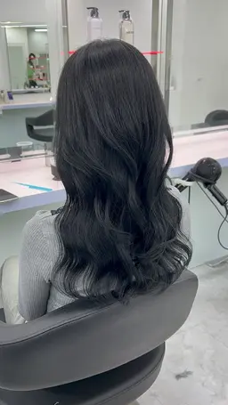 透明感似合わせワンカラー🌈+今話題‼️韓国風レイヤーカット🇰🇷【メンテナンスカットやバッサリカットでも🙆♂️】