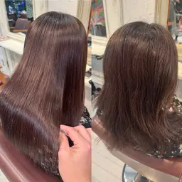 [期間限定新規割🌟]髪質改善ストレート＋似合わせカット＋2Stepトリートメント
