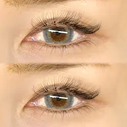 【下まつげエクステ】JorCカール6or7mm。片目20本ずつ。LED変更無料!(60分枠) 現金/paypay