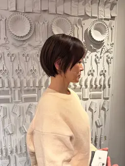 ショートカット＋ワンカラー💫 トリートメント付き⸝⋆