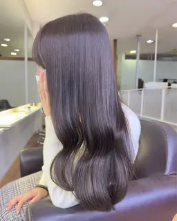 🉐2回目以降🩵透明感カラー➕2STEP外部補習TR➕コテ巻き当日予約⭕️