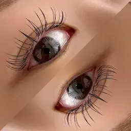 《モチ1.5～2倍最新技術🦋》LEDフラットラッシュ‎140本‎🤍オフ・コーティング込み