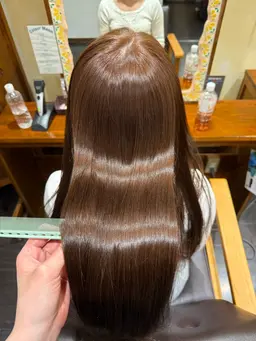 【技術向上モデル】カラー🎨（リタッチ、フルカラー）ブリーチなしのトーンアップ、トーンダウン、白髪染め🙆‍♀️