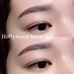 【新規】ハリウッドブロウリフト(眉WAX込)