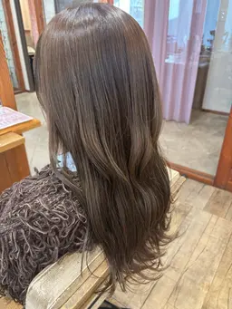 【✨️ 今だけ何度でも使える✨️】似合わせカット+艶カラー+卵殻膜TR