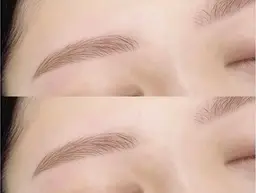 🔰お試し🈹ムラなし抜け感眉へ🫧間引き(毛量調整)+眉スタイリング(※メイク無)骨格診断⚠️時間内施術【口コミ投稿】