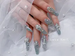 🩵ミニモ限定🩵人気NO.1チップ長さだし💛持ち込みデザイン💅🏼ケア込み