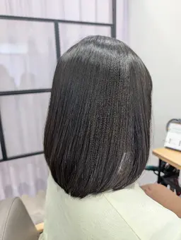 カット＋髪質改善縮毛矯正＋ヘッドスパ