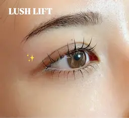 『ご新規様限定』LUSH LIFT(まつげパーマ)+コーティング付きデザイン相談可能✨立ち上げカール、Cカール