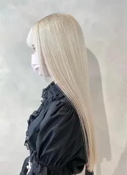 ❤️トリプルカラーが1万8000円税込❤️ブリーチ❌２回＋オンカラー＋トリートメント💜ロング料金サービス中💜