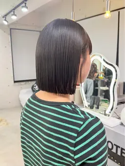 カット+縮毛矯正