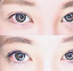 平日▶︎▶︎マツパ+マツエク60本