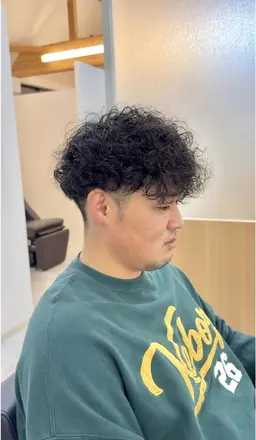 メンズカット＋パーマ