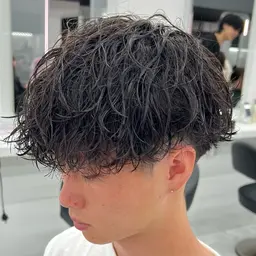 初パーマでも安心◎似合わせメンズカット＋パーマ（カウンセリング重視）¥6,600