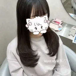 【💘先着3名様限定💘】韓国透明感ワンカラー+超音波トリートメント🫧🤍ロング料金なし🪄︎︎✨