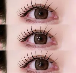 【OPEN価格】マツエク両目120本（片目60本）フラットラッシュ/セーブル