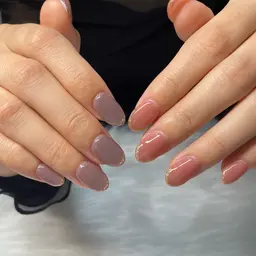 10本長さ出し＋ワンカラーorラメグラデーション💅✨