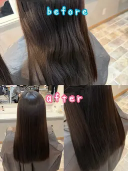 ❣️10代20代限定❣️ 縮毛矯正高濃度トリートメント･毛先カット